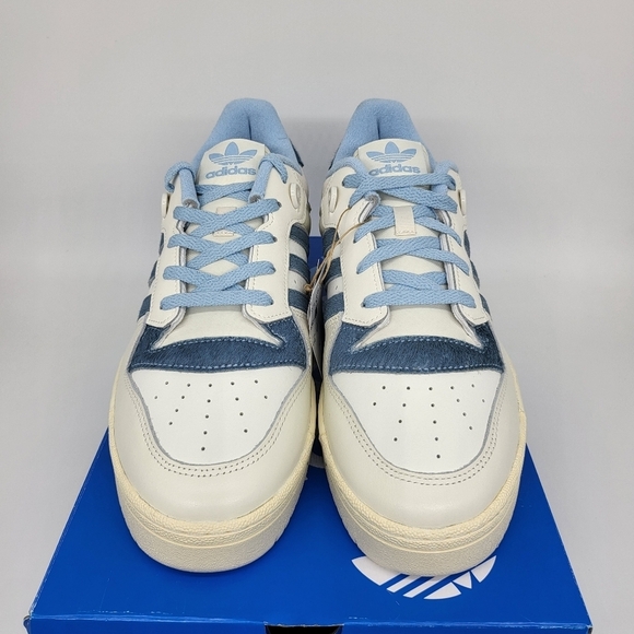 New Adidas Rivalry Low 86 \'Off White Clear Sky Pony-Hair\' Men\'s Shoes Size 11 main image 7